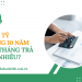 Vay 1 tỷ trong 10 năm mỗi tháng trả bao nhiêu?