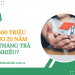 Vay 500 triệu trong 20 năm mỗi tháng trả bao nhiêu?