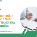 Vay 500 triệu trong 7 năm mỗi tháng trả bao nhiêu?